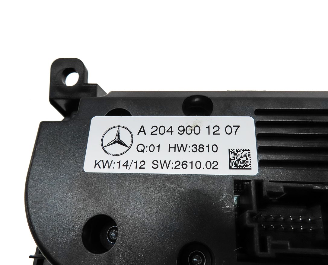 Thumbnail 6: 12-16 MERCEDES C250 C300 C350 CLS400 CLS550 (C204 W204 W218) TEMPERATURE CONTROL