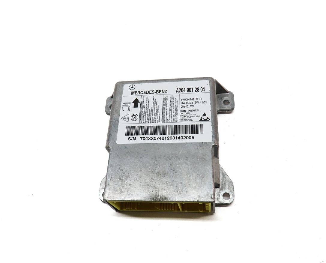 Thumbnail 2: 12-14 MERCEDES C250 C300 C350 C63 AMG (W204) SEDAN SRS BAGG CONTROL MODULE