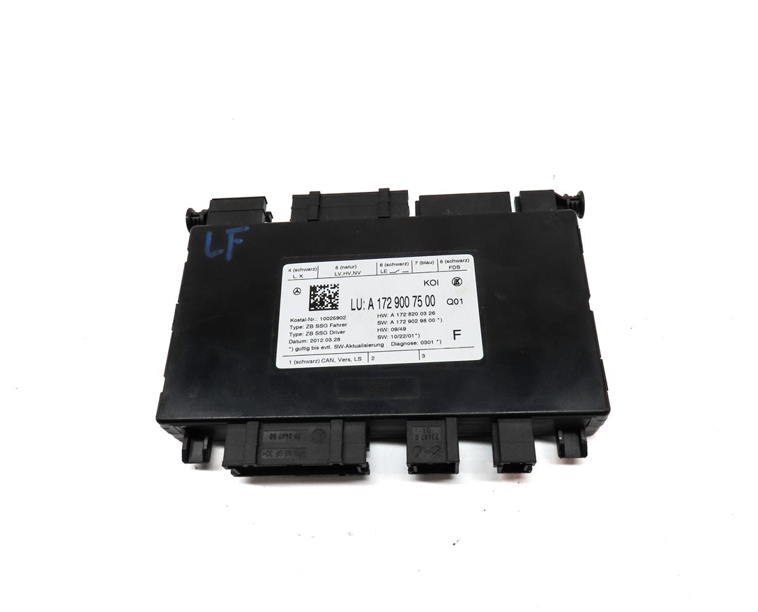 Thumbnail 2: 2012 MERCEDES C300 (W204) FRONT LEFT DRIVER SEAT CONTROL MODULE