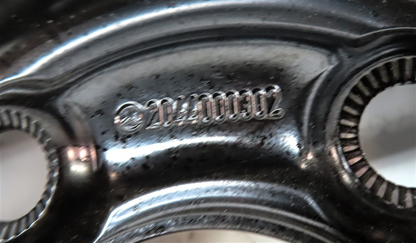 Thumbnail 6: 2008-2013 MERCEDES C230 C250 C300 C350 (W204) 16x3-1/2 - SPARE TIRE WHEEL RIM