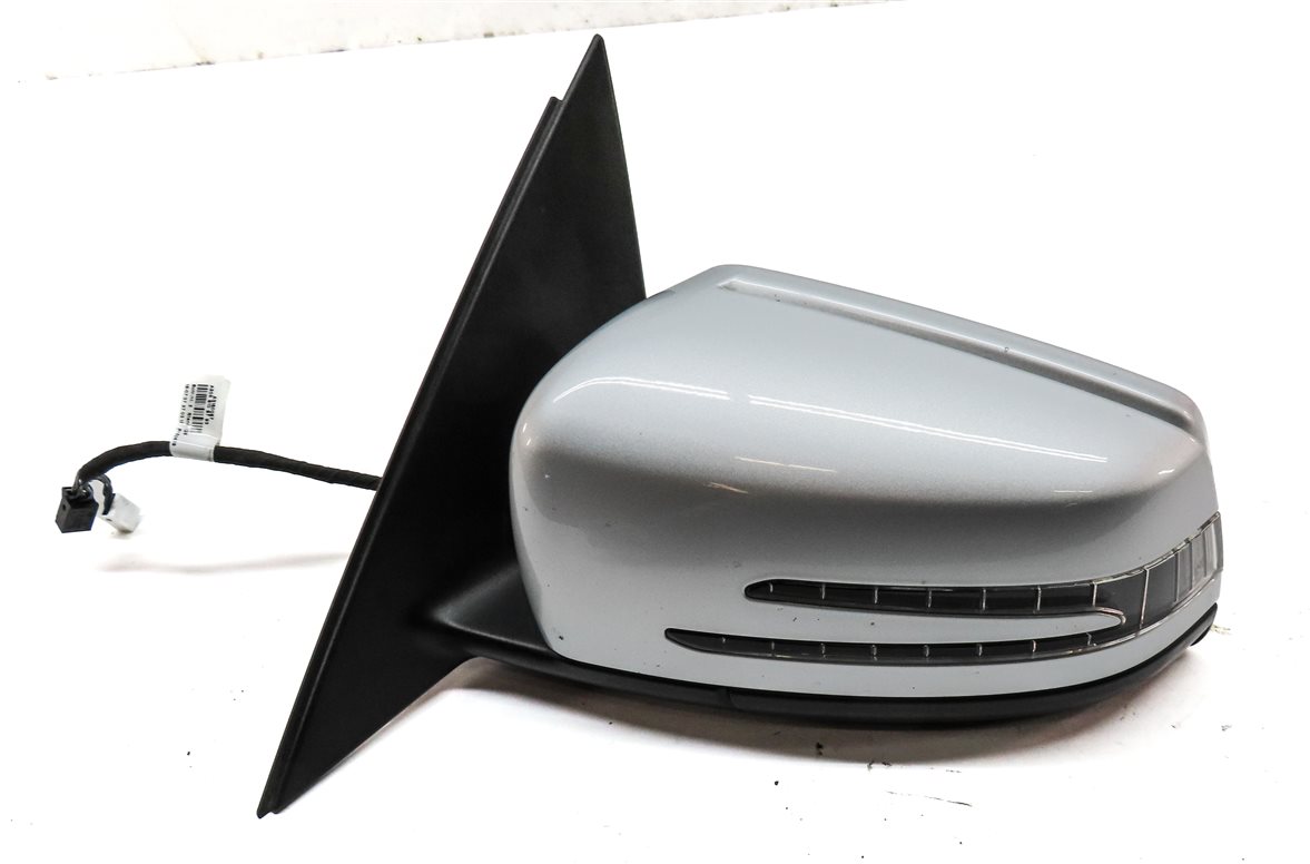 Thumbnail 6: 12-14 MERCEDES C CLASS (W204) LEFT DOOR MIRROR HEATED MEMORY AUTODIM (Silver)