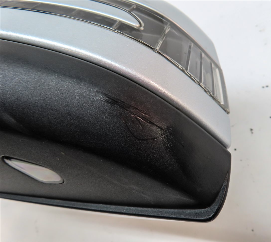 Thumbnail 9: 12-14 MERCEDES C CLASS (W204) LEFT DOOR MIRROR HEATED MEMORY AUTODIM (Silver)
