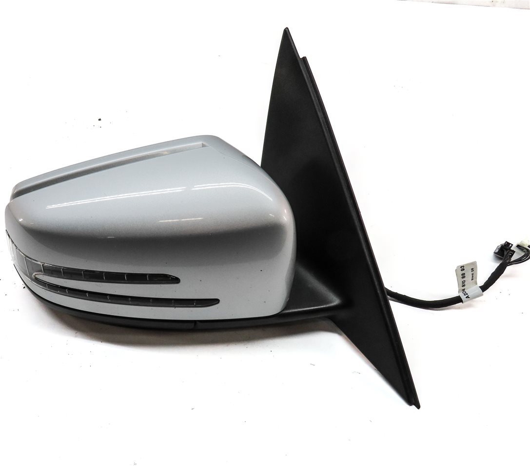 Thumbnail 6: 12-14 MERCEDES C250 C300 C350 (W204) RIGHT HEAT AUTODIM MEM DOOR MIRROR (Silver)
