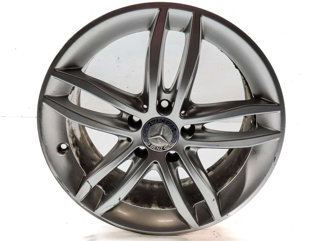 Thumbnail 2: 12-14 MERCEDES C CLASS (W204) 17x7.5 5 TWIN 10 SPOKE WHEEL RIM ALUMINUM ALLOY