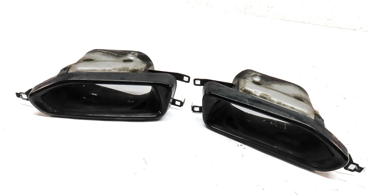 2016 BMW 750i (G11) 4.4TT M SPORT PACKAGE LEFT & RIGHT MUFFLER EXHAUST TIP SET
