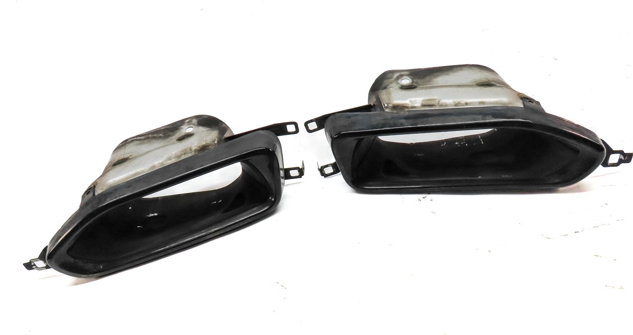 Thumbnail 3: 2016 BMW 750i (G11) 4.4TT M SPORT PACKAGE LEFT & RIGHT MUFFLER EXHAUST TIP SET