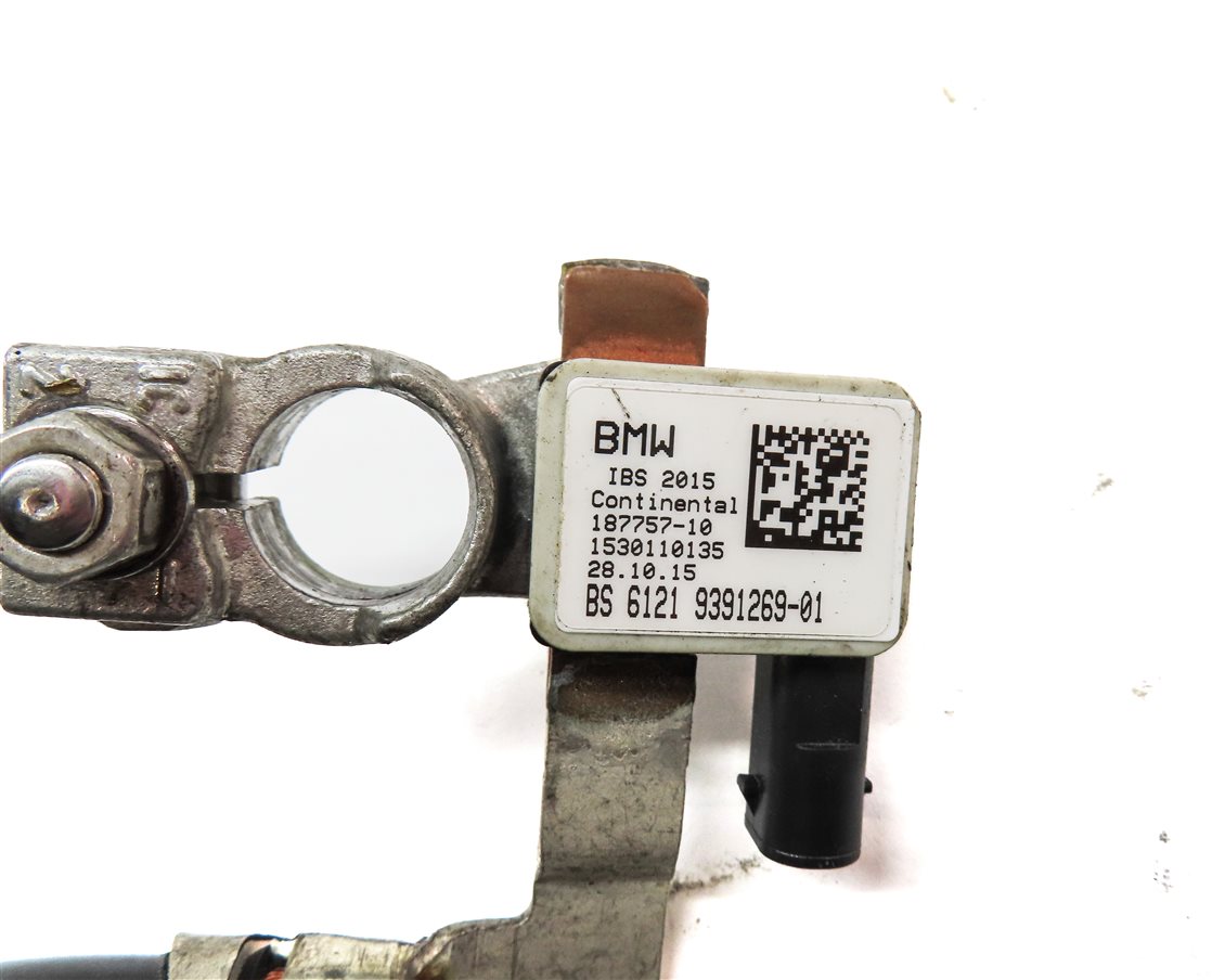 Thumbnail 5: 2016 BMW 750i (G11) NEGATIVE BATTERY CABLE w/ INTELLIGENT BATTERY IBS MODULE