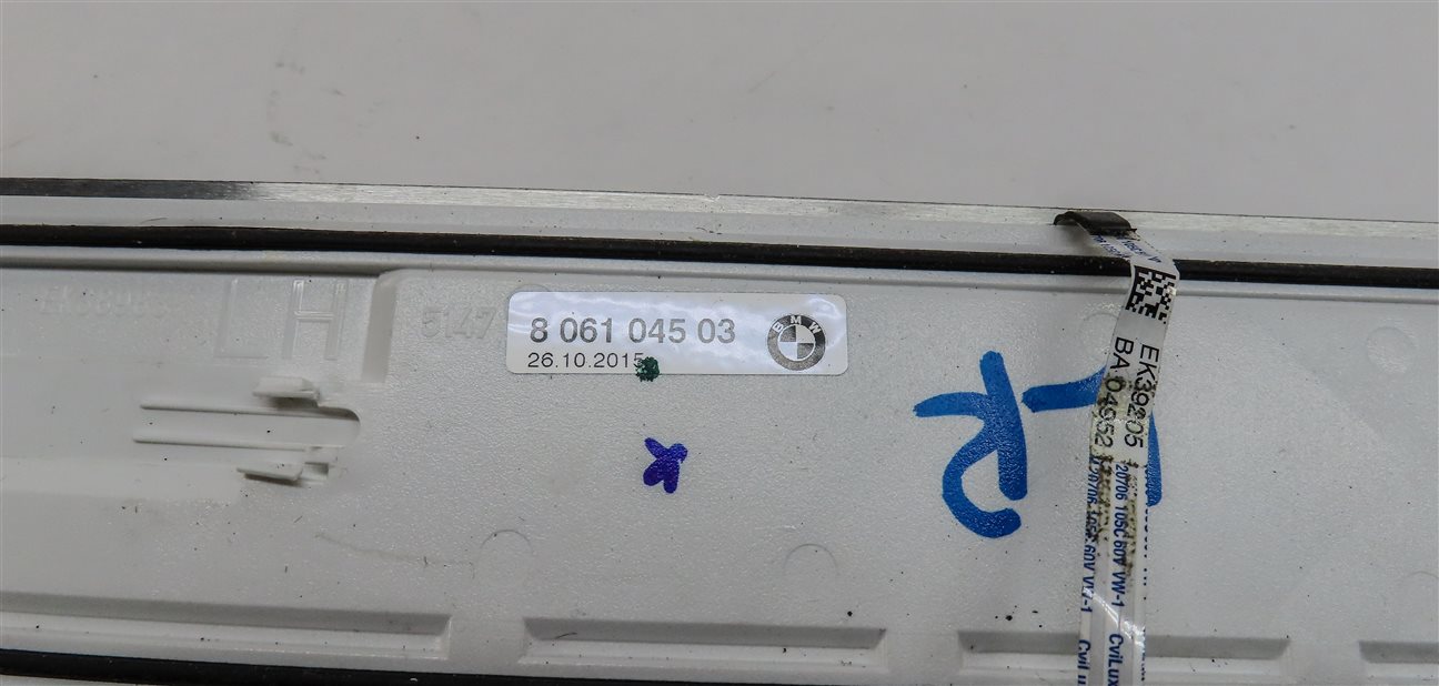 Thumbnail 11: 2016 BMW 750i G11 FRONT REAR LEFT RIGHT DOOR ///M SPORT LIGHTED SCUFF PLATE SET4