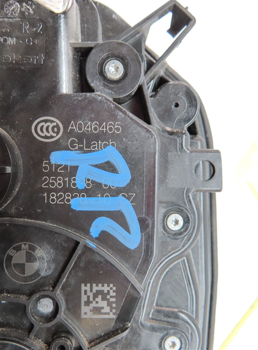 Thumbnail 9: 16-19 BMW 5 7 X5 X6 F25 F26 G11 REAR RIGHT SOFT CLOSE DOOR LOCK LATCH & ACTUATOR