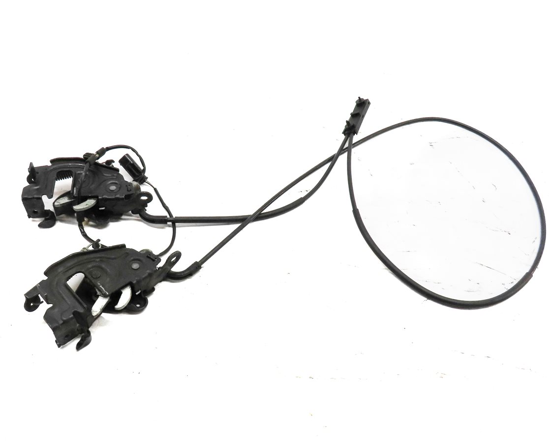 Thumbnail 2: 2016 BMW 750i (G11) FRONT LEFT & RIGHT HOOD LOCK LATCH SET 2 w/ CABLE