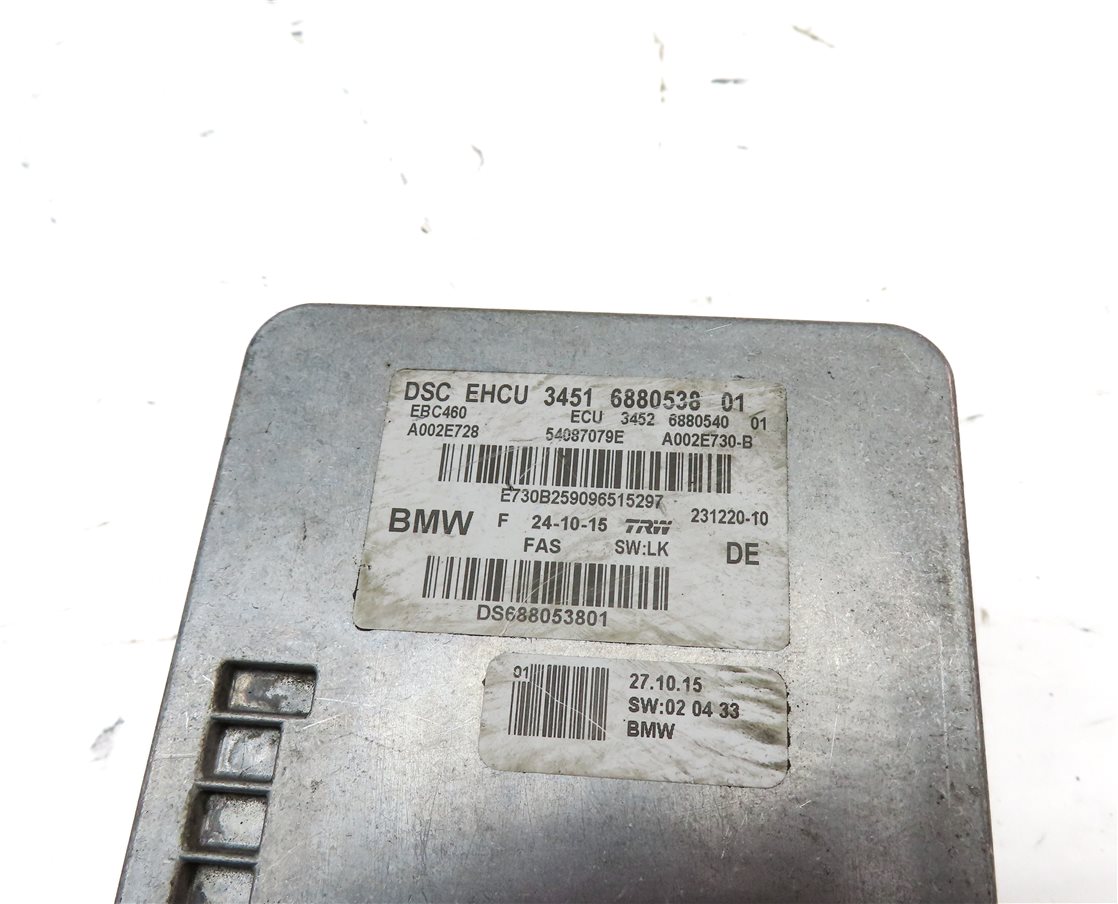 Thumbnail 6: 16-19 BMW 5 M5 6GT 7 X3 ABS BRAKE PUMP & MODULE (REMOTE PARKING & ADAPT CRUISE)