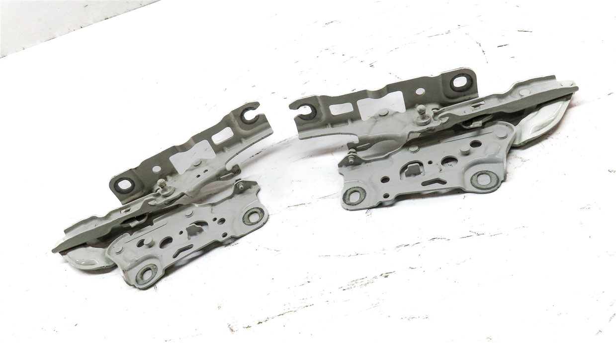 Thumbnail 3: 16-24 BMW 5 6 7 8 M8 (F91 G14 G30 G32 G70) LEFT & RIGHT HOOD HINGE SET2 (White)