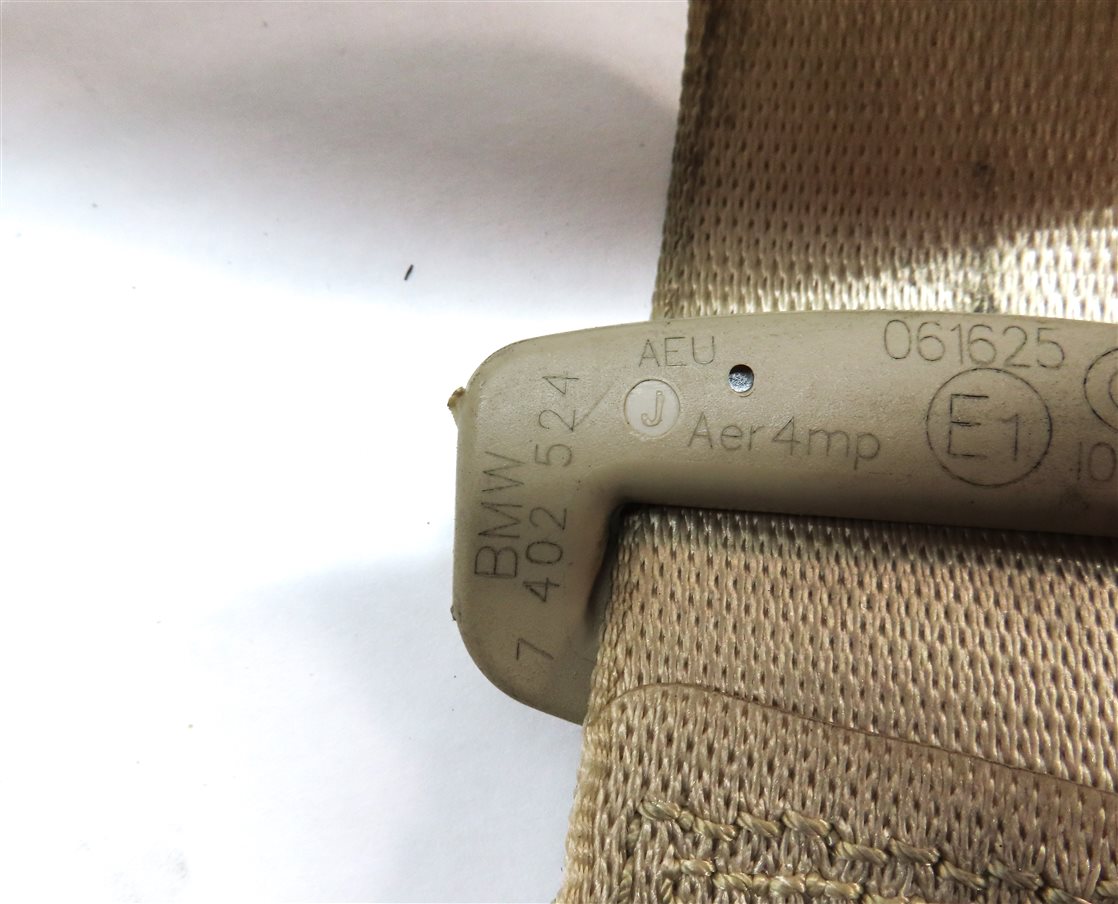 Thumbnail 6: 2016 BMW 750i G11 REAR RIGHT PASSENGER SIDE SEATBELT SEAT BELT RETRACTOR (Beige)