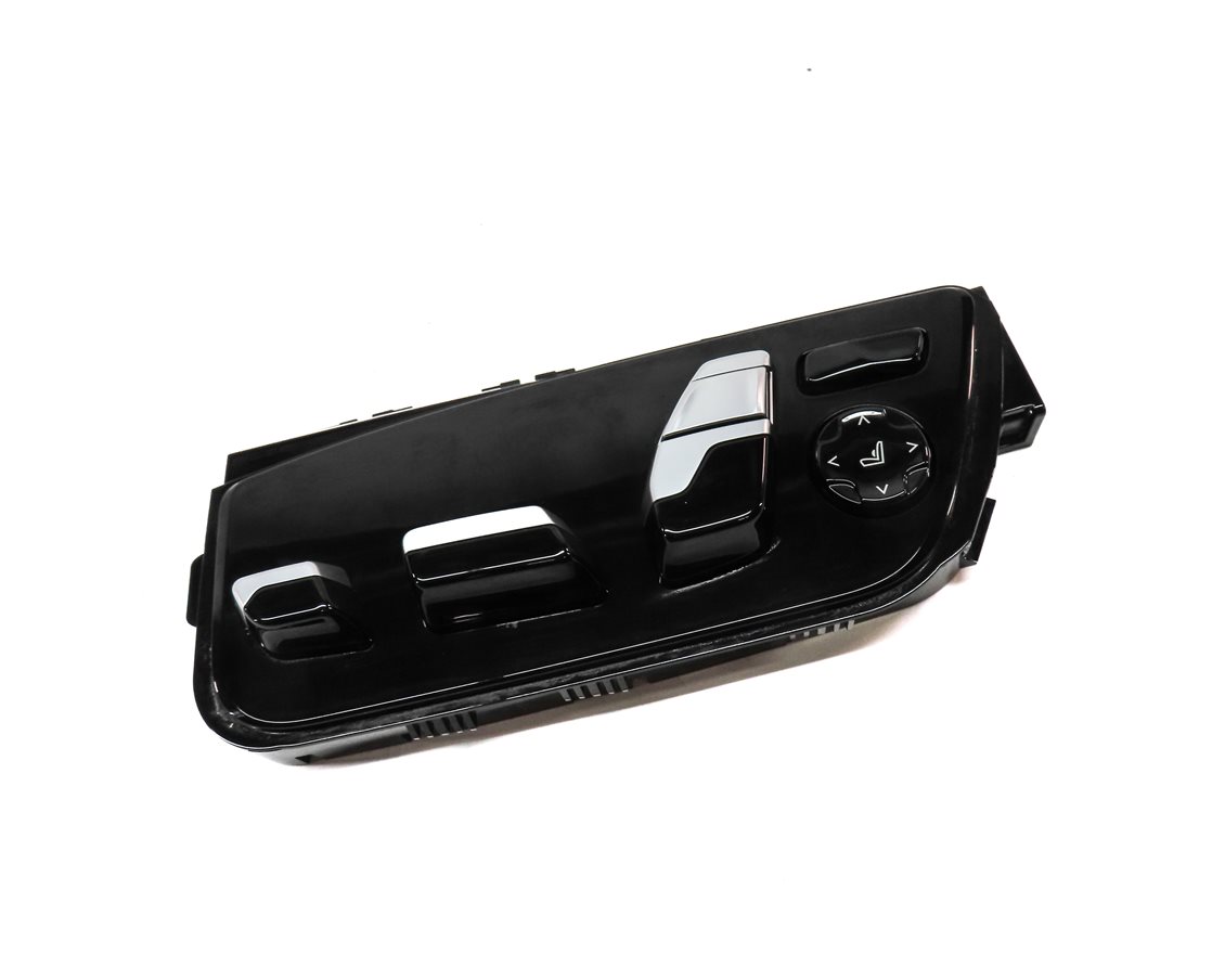 Thumbnail 3: 2016 BMW 750i (G11) FRONT LEFT DRIVER SEAT ADJUSTMENT ADJUST SWITCH {BLACK)