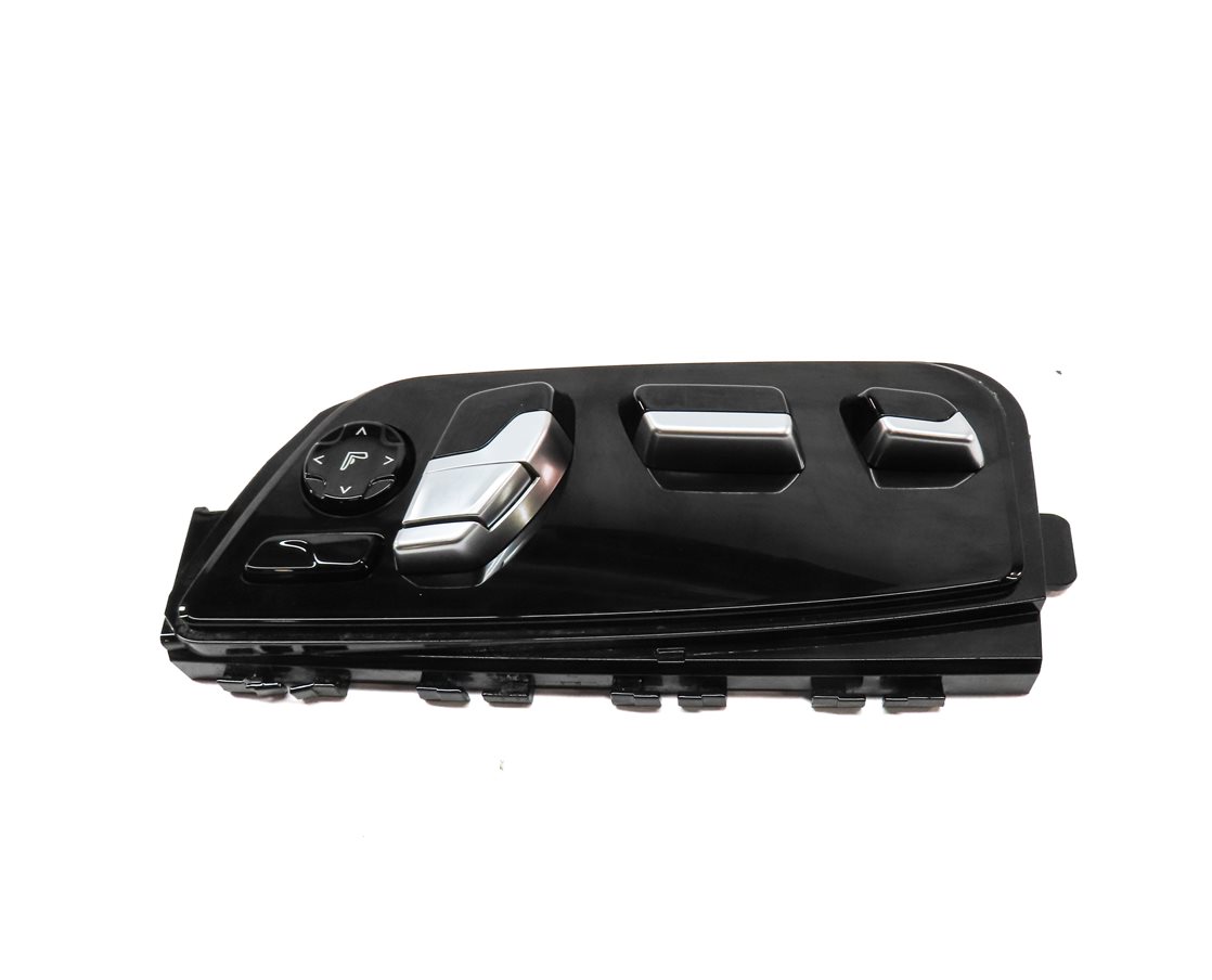 Thumbnail 4: 2016 BMW 750i (G11) FRONT LEFT DRIVER SEAT ADJUSTMENT ADJUST SWITCH {BLACK)