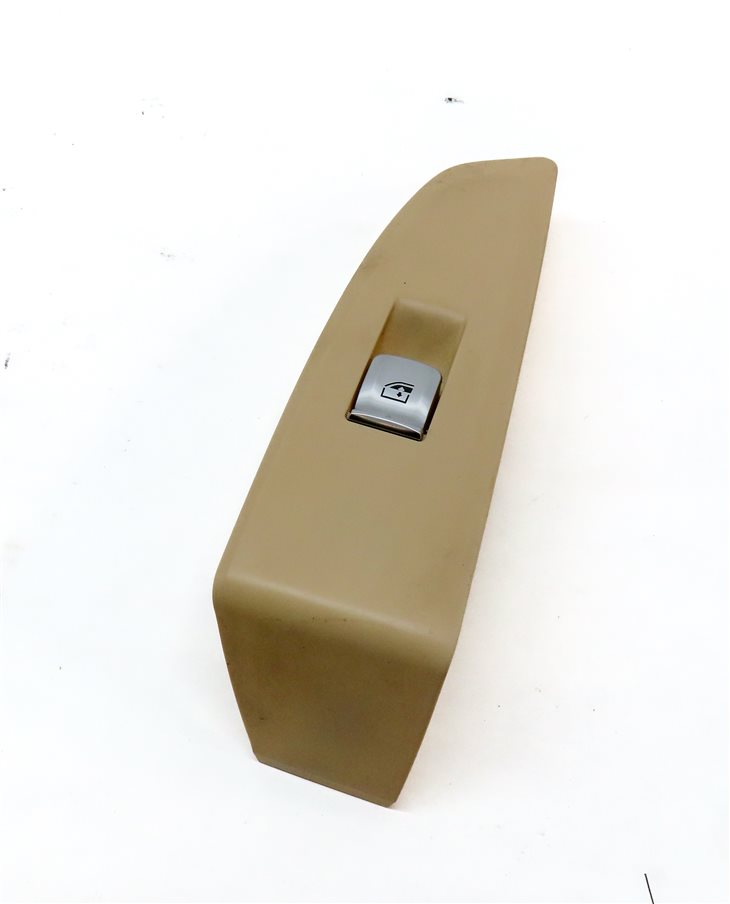 2016 BMW 750i (G11) FRONT RIGHT PASSENGER DOOR WINDOW SWITCH w/ TRIM (BEIGE)