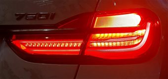 Thumbnail 2: 17-19 BMW 7 SERIES G11 RIGHT OUTER QUARTER PANEL TAILLIGHT TAIL LIGHT LAMP (LED)