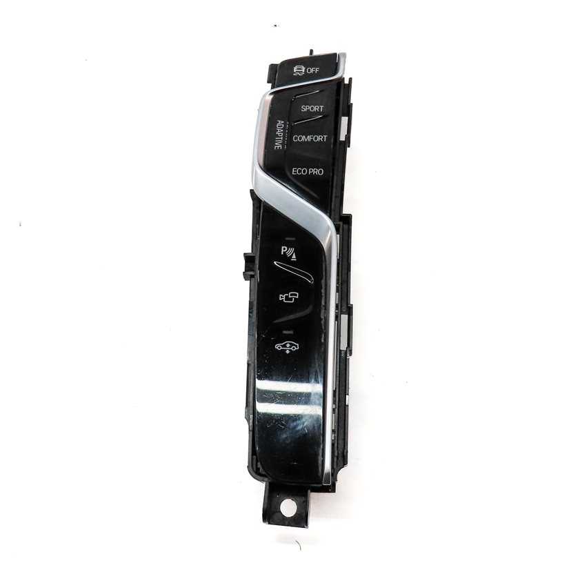 Thumbnail 2: 2016 BMW 750i (G11) CENTER CONSOLE TERRAIN TRACTION CONTROL ECO PDC SWITCH PANEL