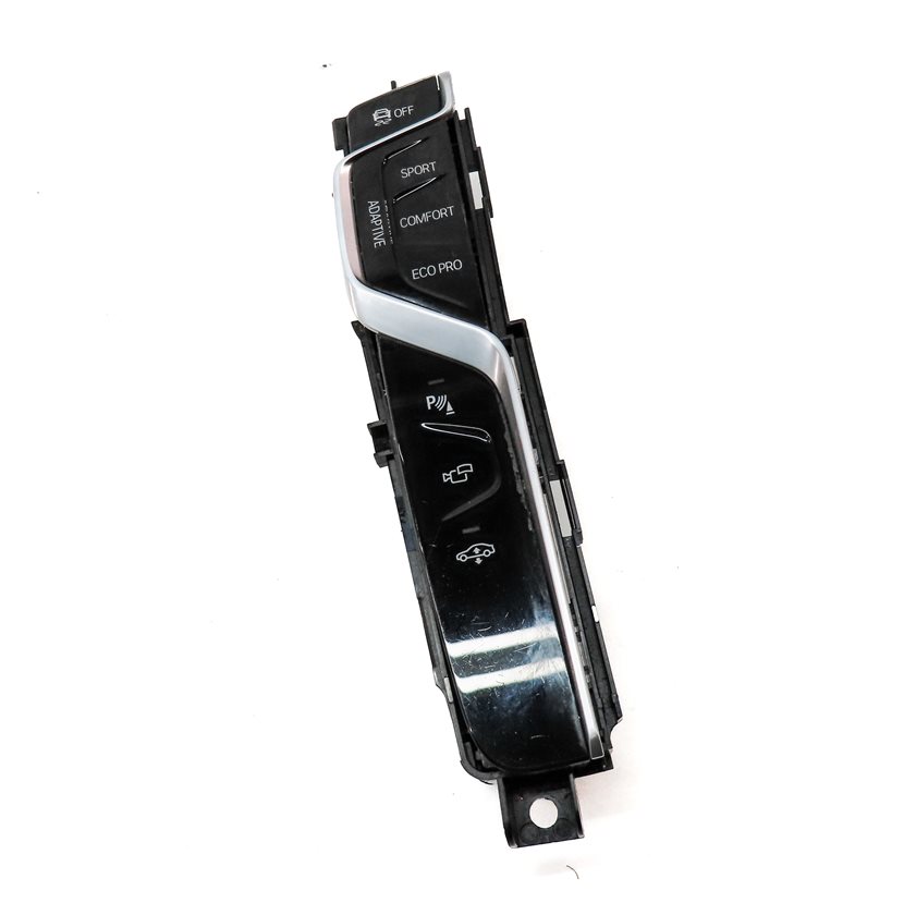 Thumbnail 3: 2016 BMW 750i (G11) CENTER CONSOLE TERRAIN TRACTION CONTROL ECO PDC SWITCH PANEL