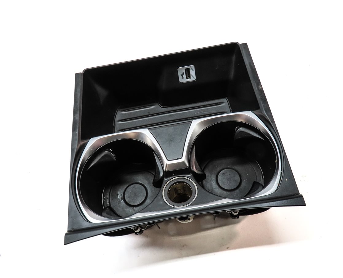 Thumbnail 3: 2016 BMW 750i (G11) FRONT CENTER CONSOLE DUAL CUPHOLDER CUP HOLDER