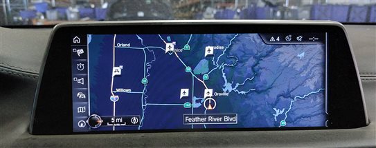 Thumbnail 1: 16-17 BMW 7 G11 10.25" INCH INFO MEDIA NAVIGATION DISPLAY SCREEN (THRU 10/31/16)