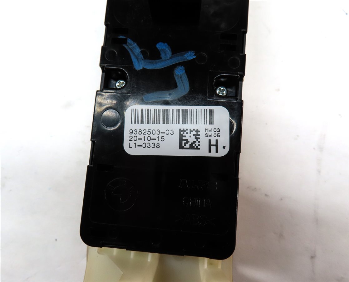 Thumbnail 6: 16-21 BMW 7 (G11) FRONT LEFT DOOR PFOLD SUNSHADE WINDOW SWITCH w/ TRIM (BEIGE)
