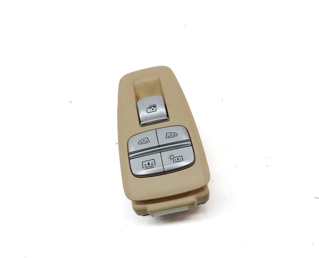 Thumbnail 3: 2016 BMW 750i (G11) REAR RIGHT DOOR SUNSHADE SUN SHADE WINDOW SWITCH (BEIGE)