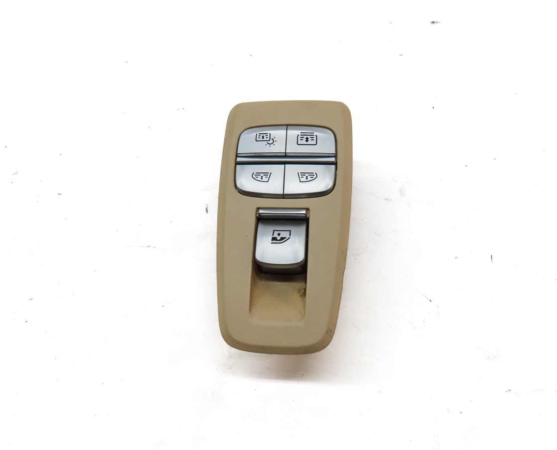 Thumbnail 4: 2016 BMW 750i (G11) REAR RIGHT DOOR SUNSHADE SUN SHADE WINDOW SWITCH (BEIGE)