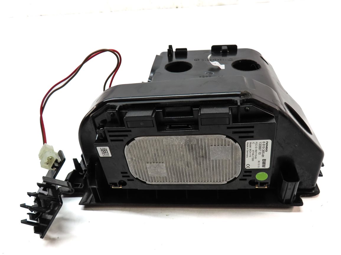 Thumbnail 5: 16-21 BMW 7 SERIES G11 FRONT CENTER CONSOLE STORAGE COMPARTMENT w/ PHONE CHARGER