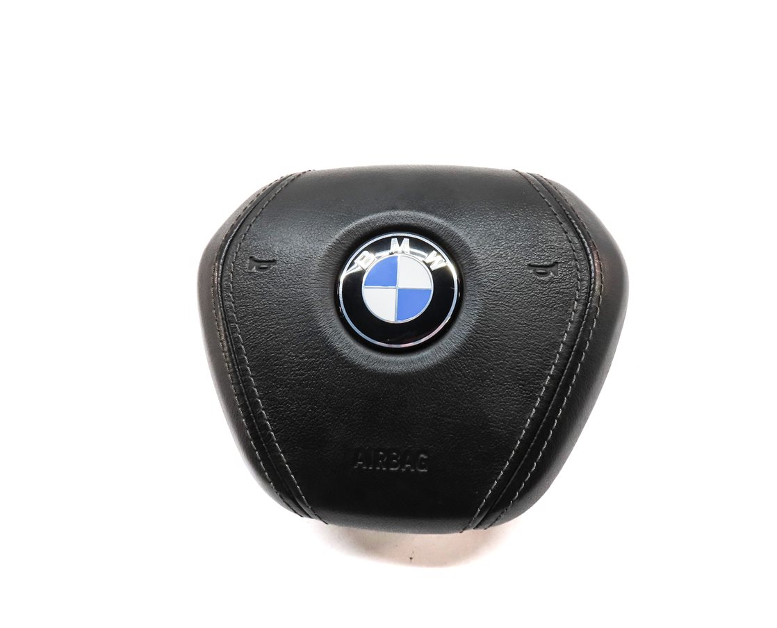 Thumbnail 2: 2016-2021 BMW 7 SERIES (G11) 3 SPOKE SPORT STEERING WHEEL AIRBAG AIR BAG (Black)