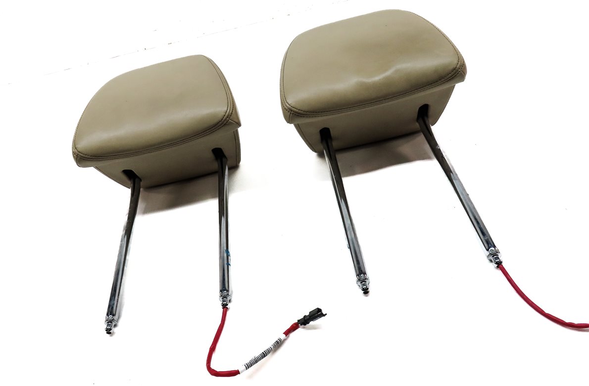 Thumbnail 3: 16-22 BMW 7 SERIES (G11) FRONT LEFT & RIGHT COMFORT ACTIVE SEAT HEADREST (Beige)