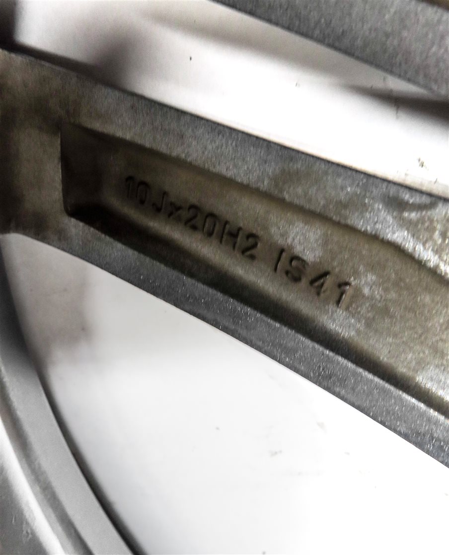 Thumbnail 10: 16-20 BMW 6GT 7 (G32 G11) 20x10 5 DOUBLE TWIN 10 SPOKE ALUMINUM ALLOY WHEEL RIM