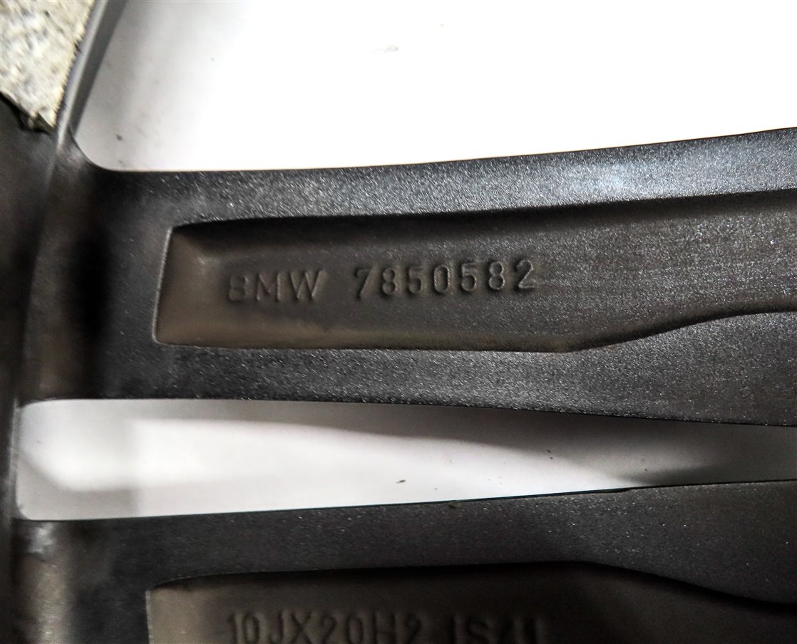 Thumbnail 6: 16-20 BMW 6GT 7 (G32 G11) 20x10 5 DOUBLE TWIN 10 SPOKE ALUMINUM ALLOY WHEEL RIM