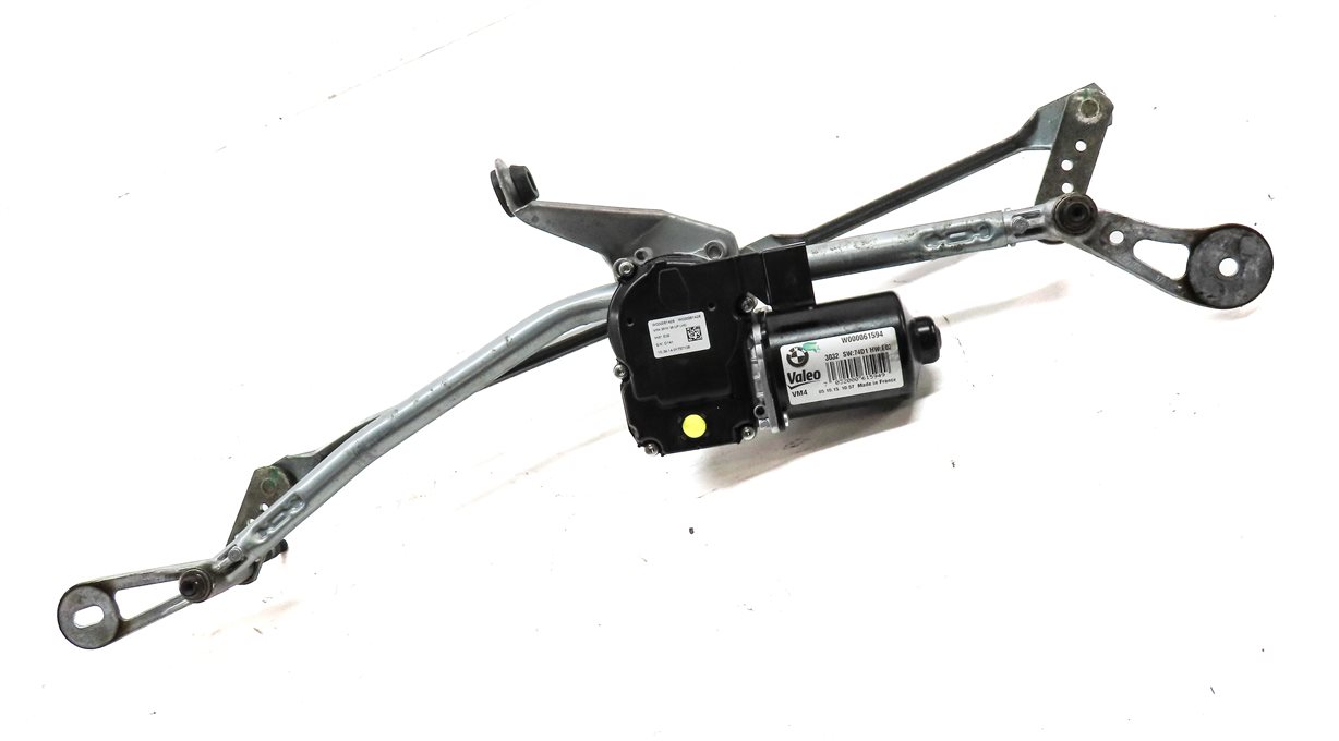 Thumbnail 3: 16-21 BMW 5 M5 7 (G30 G11) FRONT WINDSHIELD WIPER MOTOR & TRANSMISSION LINKAGE