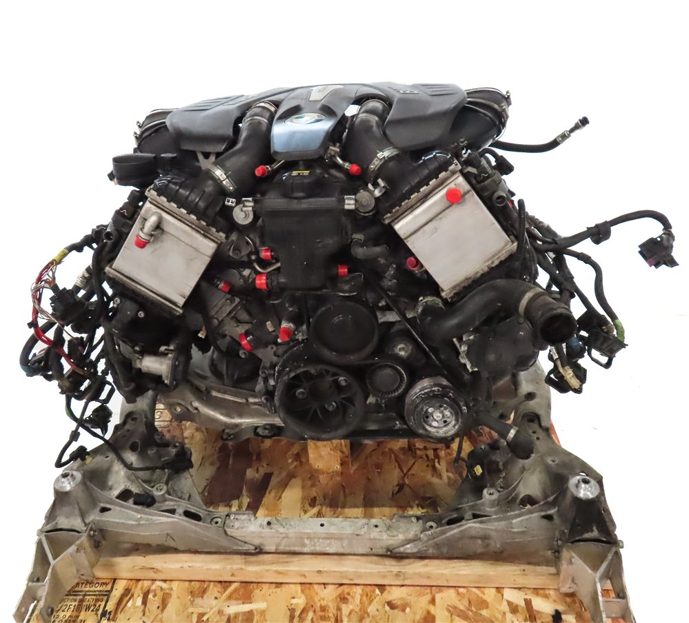 Thumbnail 10: 2016-2019 BMW 750i (G11) 4.4L TURBO (N63R) V8 445 HP ENGINE ASSEMBLY (137k)