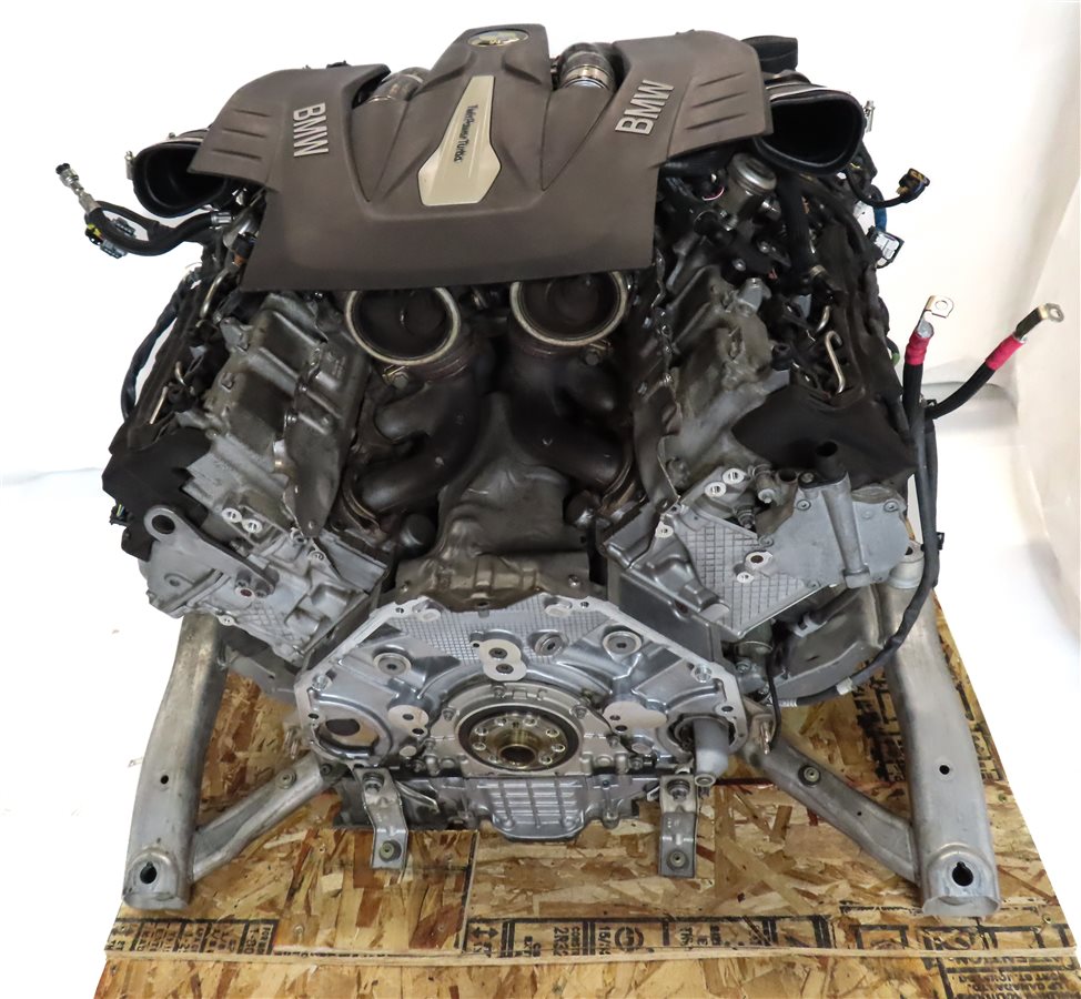 Thumbnail 14: 2016-2019 BMW 750i (G11) 4.4L TURBO (N63R) V8 445 HP ENGINE ASSEMBLY (137k)
