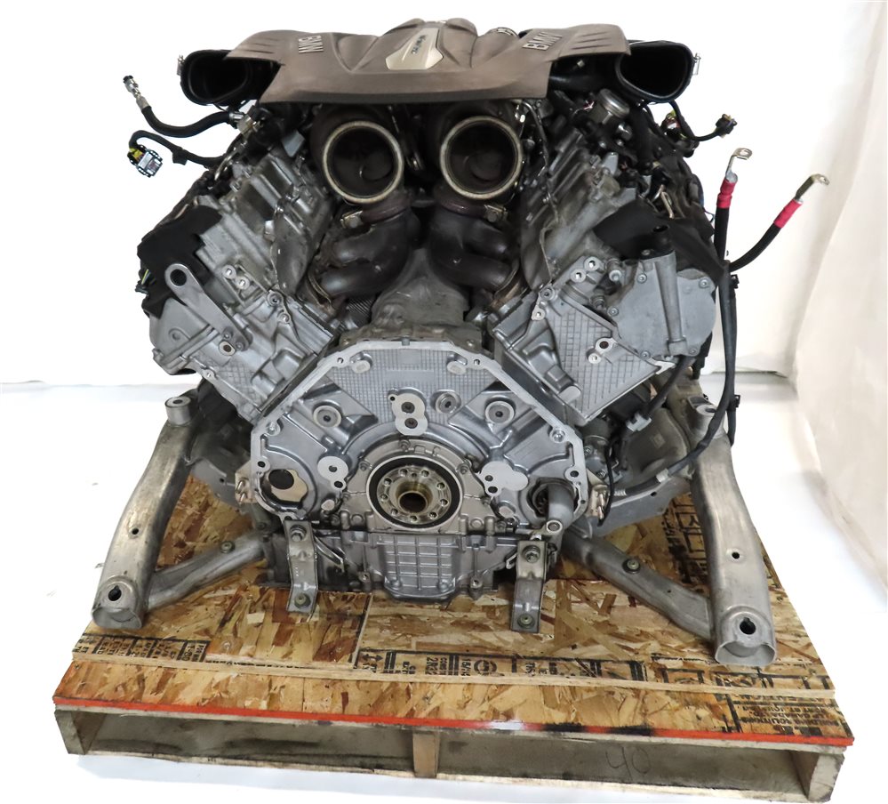 Thumbnail 5: 2016-2019 BMW 750i (G11) 4.4L TURBO (N63R) V8 445 HP ENGINE ASSEMBLY (137k)