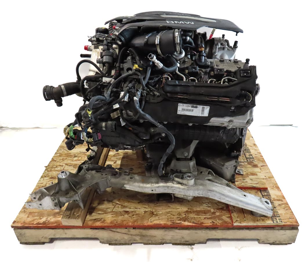 Thumbnail 6: 2016-2019 BMW 750i (G11) 4.4L TURBO (N63R) V8 445 HP ENGINE ASSEMBLY (137k)