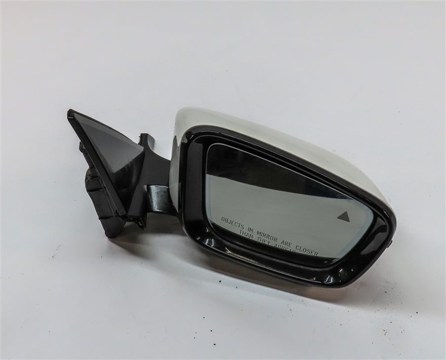 16-17 BMW 7 (G11) RIGHT DOOR MIRROR PFOLD HEAT AUTODIM BLIND CAMERA MEM (White)