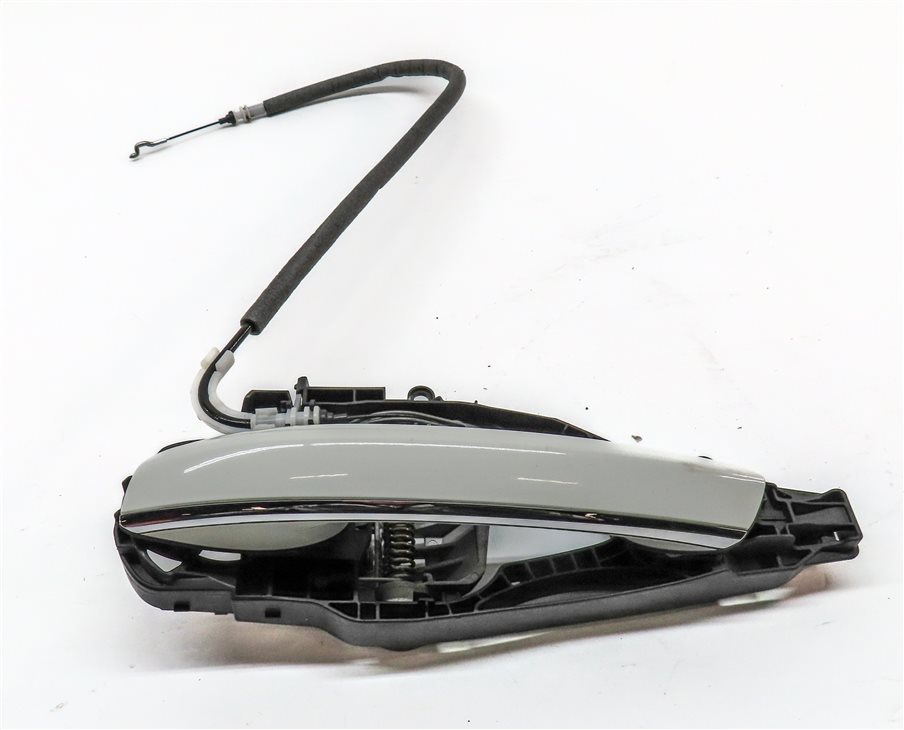 2016-2019 BMW 7 SERIES (G11) REAR LEFT DRIVER EXTERIOR DOOR HANDLE (White)