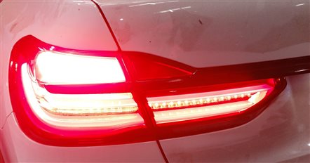 Thumbnail 2: 17-19 BMW 7 SERIES G11 LEFT OUTER QUARTER PANEL TAILLIGHT TAIL LIGHT LAMP (LED)