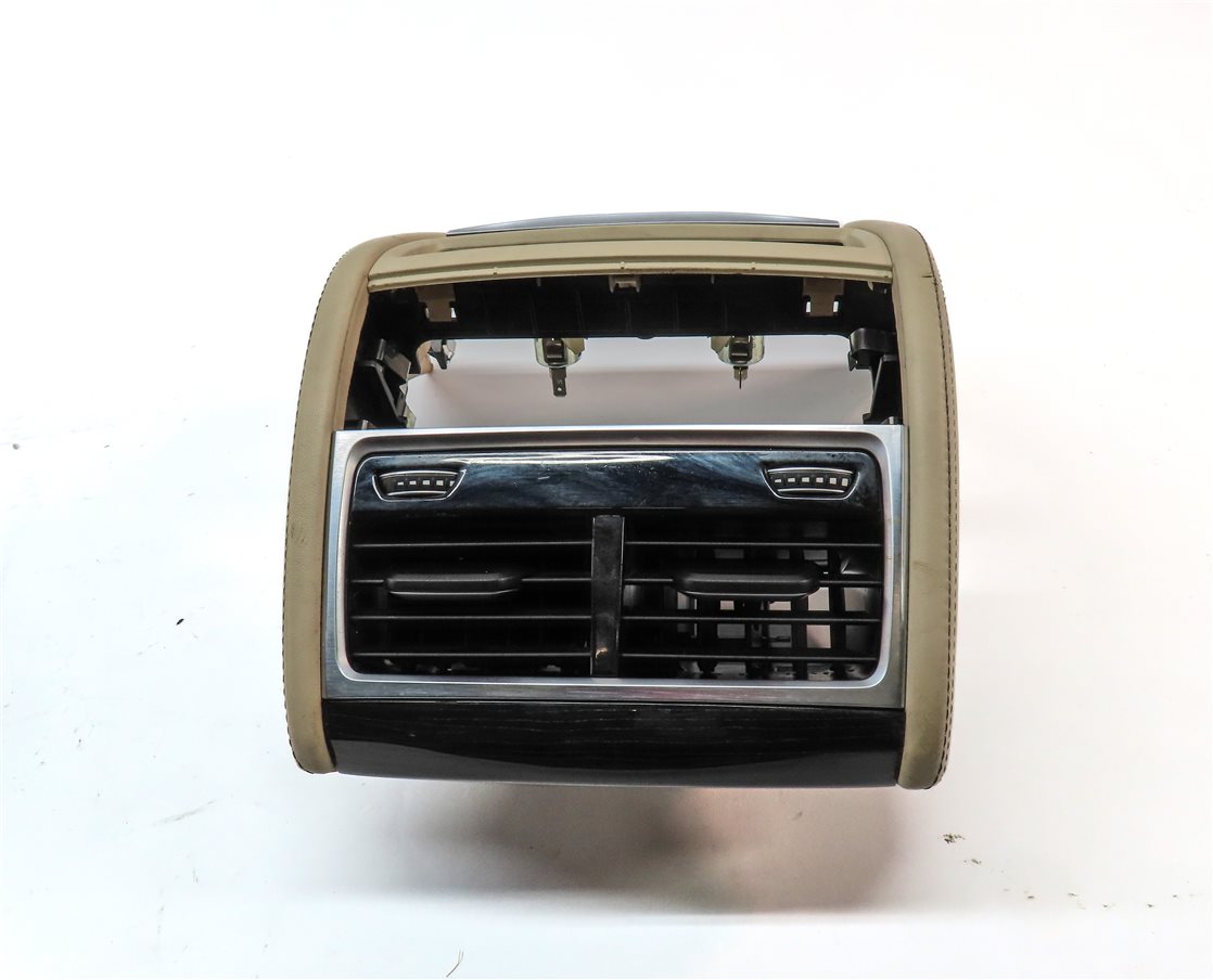 Thumbnail 2: 2016 BMW 750i (G11) REAR CENTER CONSOLE HVAC A/C HEATER AIR VENT w/ TRIM (BEIGE)