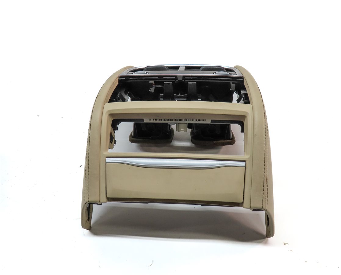 Thumbnail 4: 2016 BMW 750i (G11) REAR CENTER CONSOLE HVAC A/C HEATER AIR VENT w/ TRIM (BEIGE)