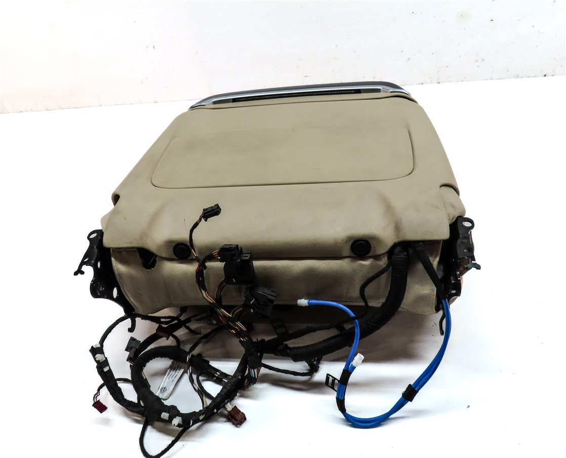 Thumbnail 5: 2016 BMW 750i (G11) FRONT RIGHT UPPER HEATED COOLED COMFORT SEAT CUSHION (BEIGE)