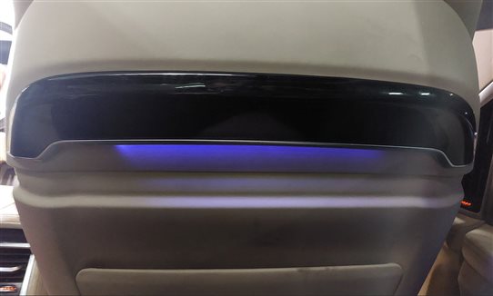 Thumbnail 7: 2016 BMW 750i (G11) FRONT RIGHT UPPER HEATED COOLED COMFORT SEAT CUSHION (BEIGE)