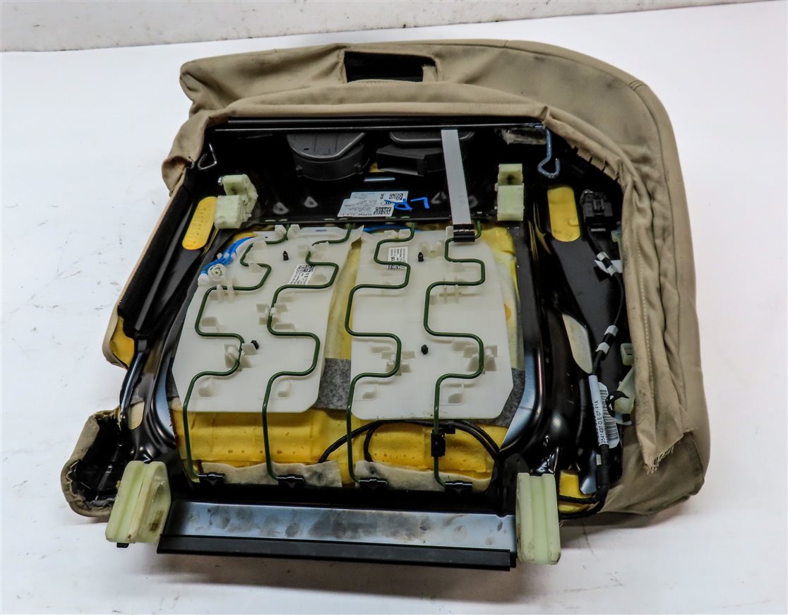 Thumbnail 6: 2016 BMW 750i (G11) REAR LEFT LOWER HEATED COOLED COMFORT SEAT CUSHION (BEIGE)