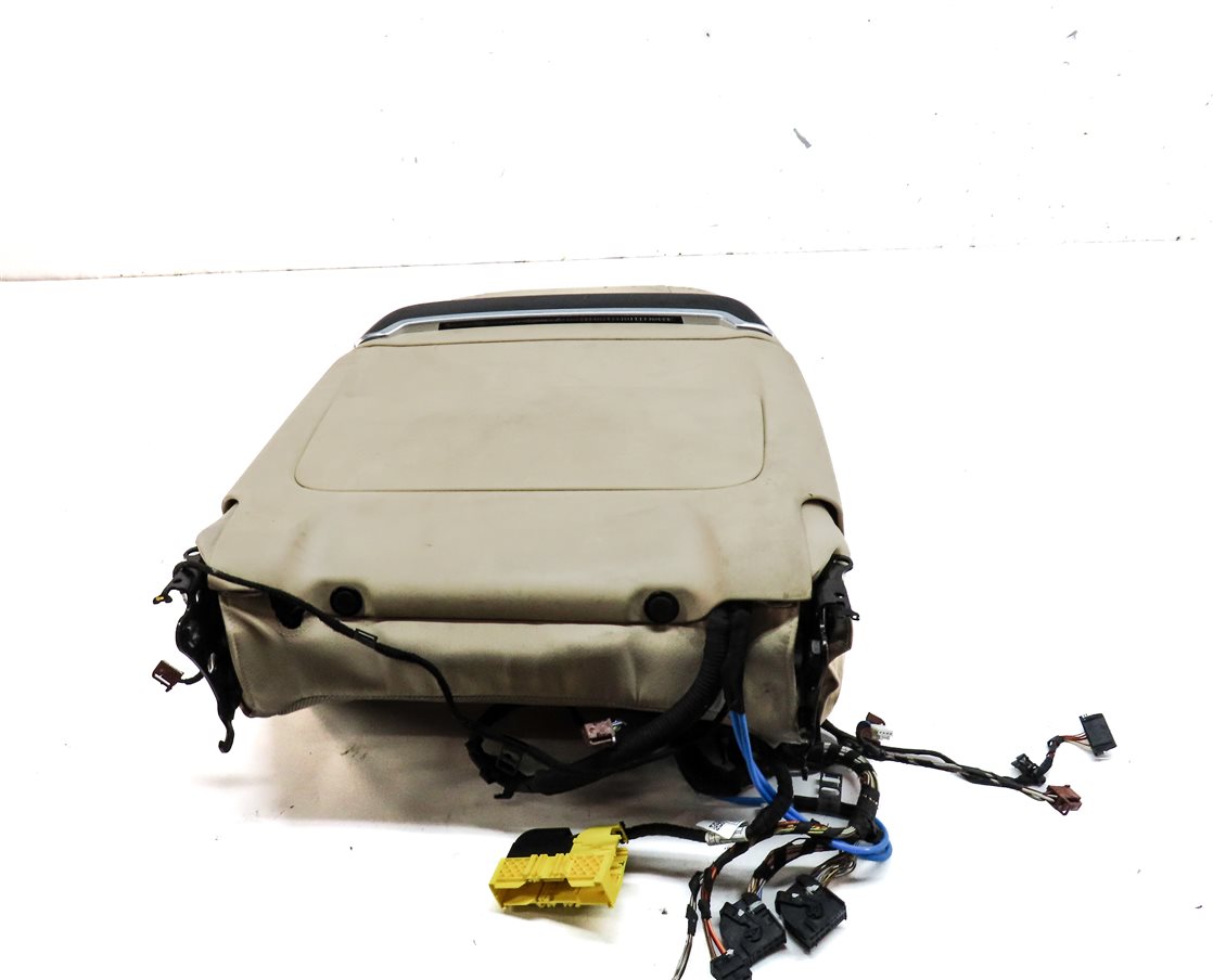 Thumbnail 5: 2016 BMW 750i (G11) FRONT LEFT UPPER HEATED COOLED COMFORT SEAT CUSHION (BEIGE)