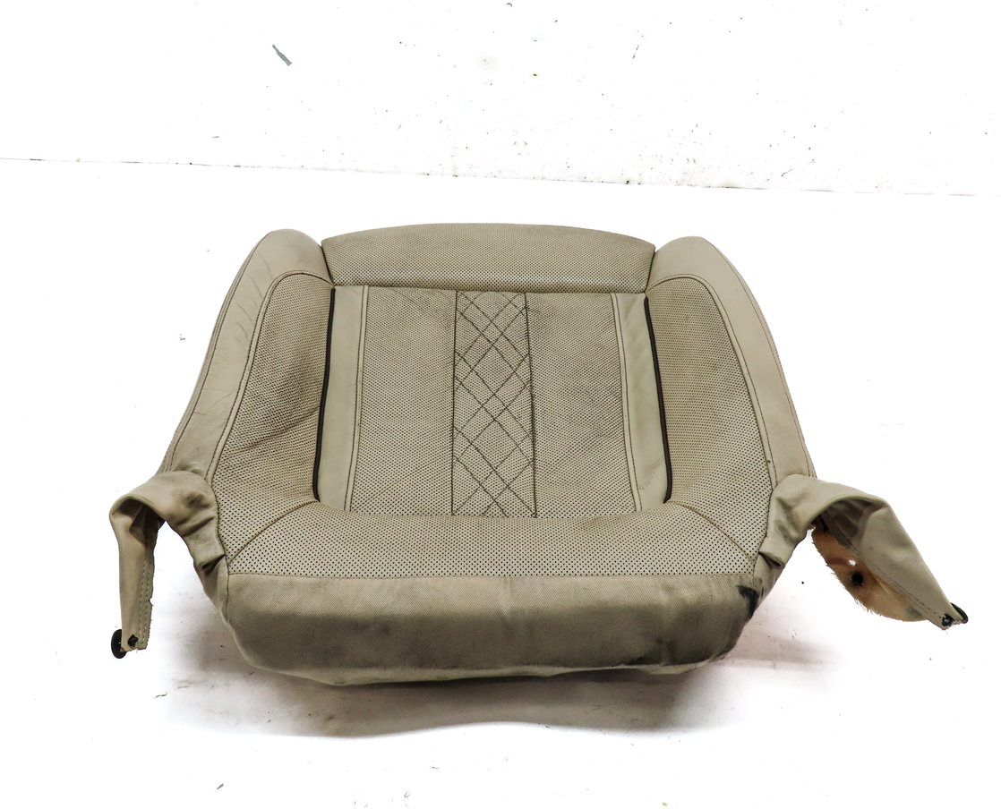 Thumbnail 4: 2016 BMW 750i (G11) FRONT LEFT LOWER HEATED COOLED COMFORT SEAT CUSHION (BEIGE)