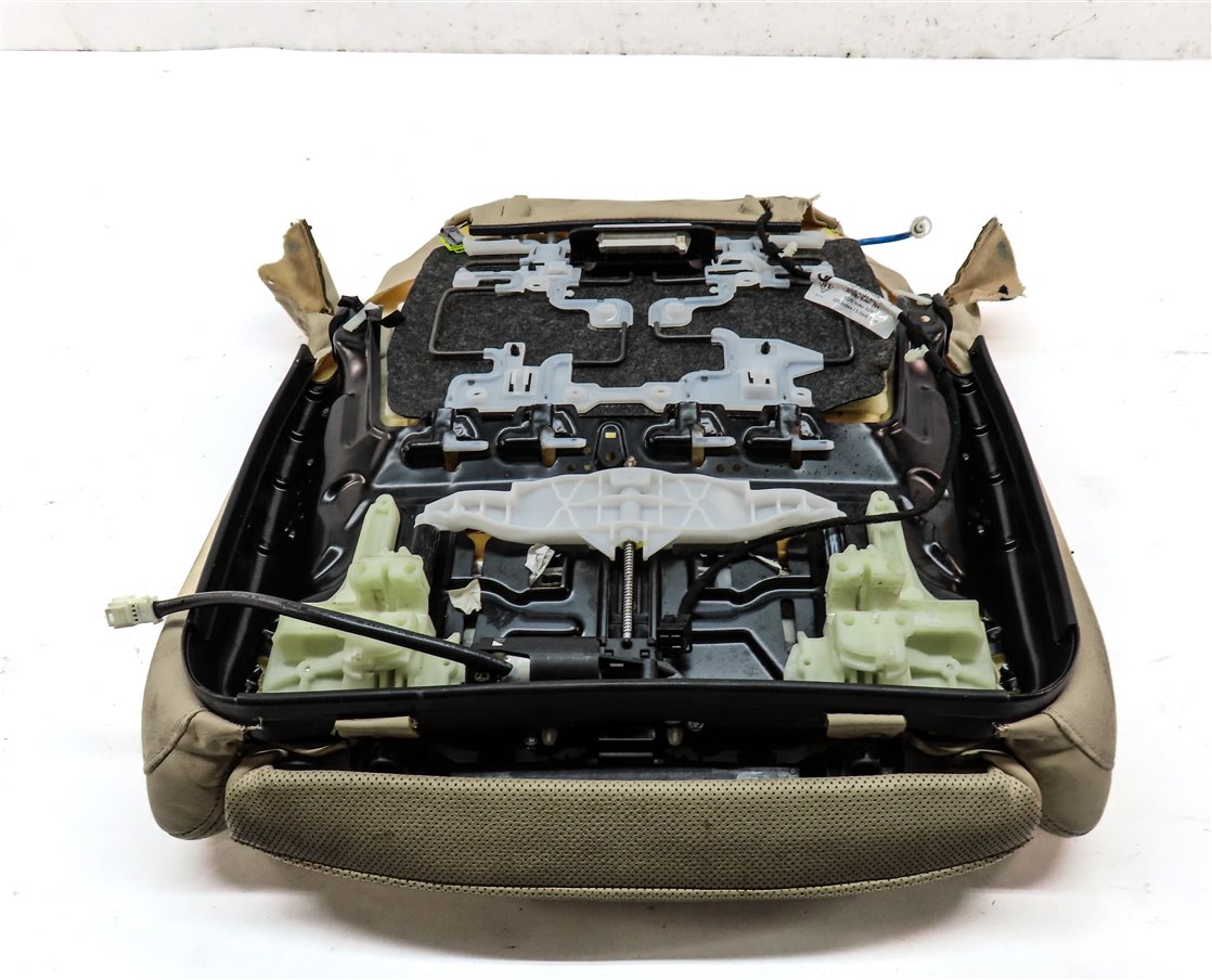 Thumbnail 5: 2016 BMW 750i (G11) FRONT LEFT LOWER HEATED COOLED COMFORT SEAT CUSHION (BEIGE)