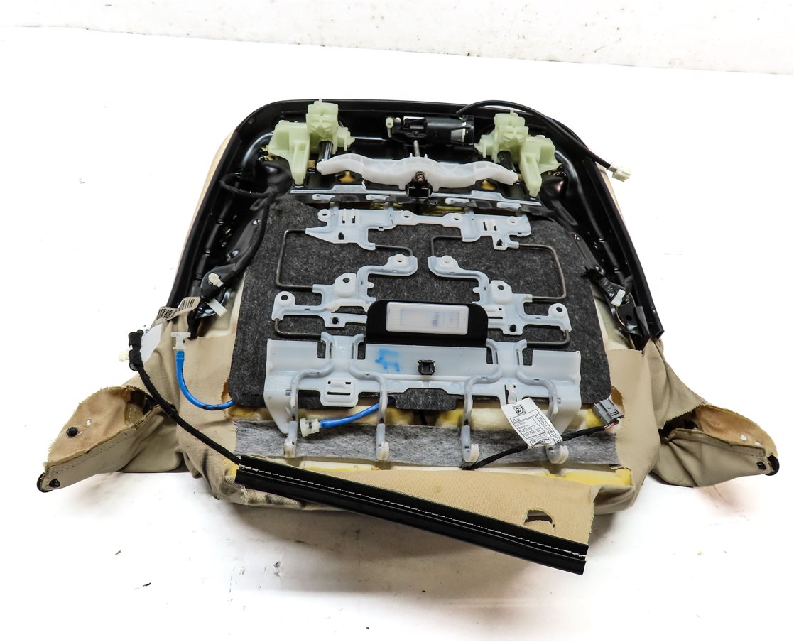 Thumbnail 6: 2016 BMW 750i (G11) FRONT LEFT LOWER HEATED COOLED COMFORT SEAT CUSHION (BEIGE)